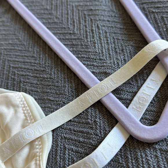 Oh Polly bodycon mini dress ivory color - Picture 6 of 6